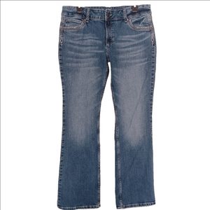 Wrangler Jeans Women's Blue Size 15‎ x 34 Retro Sadie Low Rise Bootcut 1007MWZRT